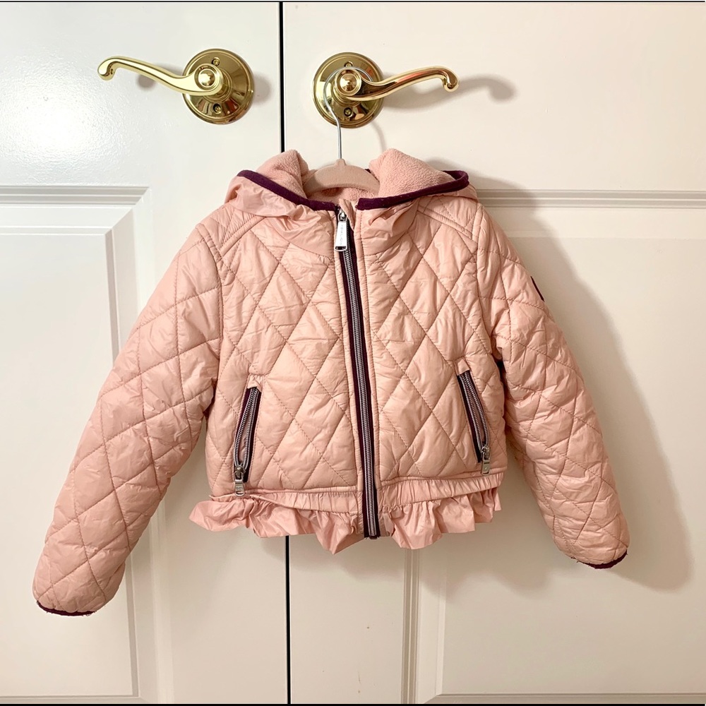 Michael Kors toddler girl puffer jacket